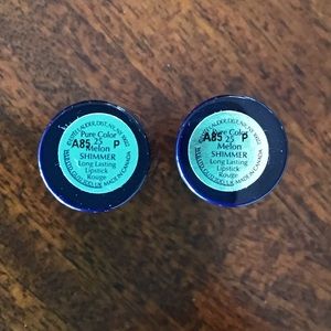 Set of 2 ESTEE LAUDER lipsticks in Melon Shimmer